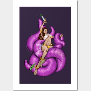 Tentacles! Posters and Art